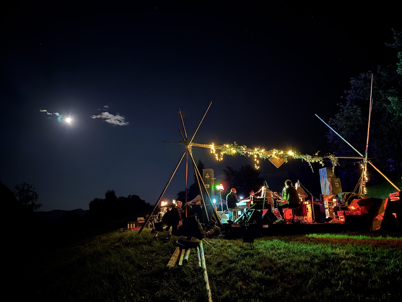 concert at night 2025